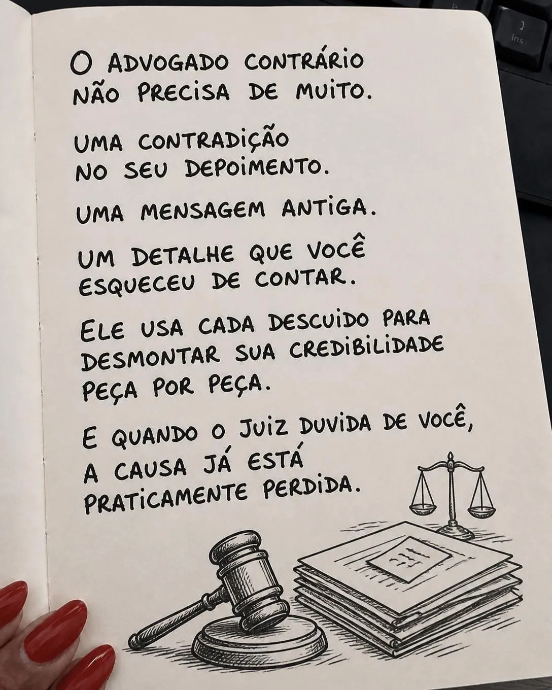 7 erros que fazem você perder na Justiça — slide 4 de 6