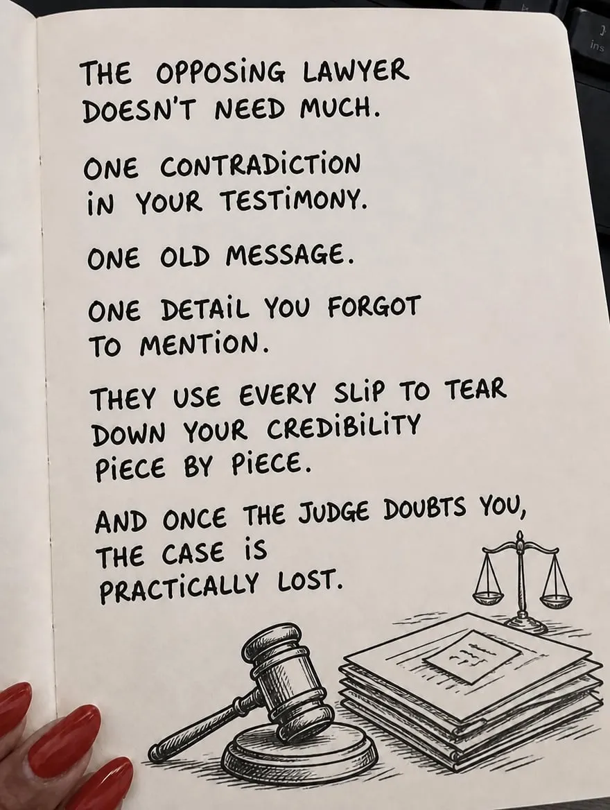 7 mistakes that lose your case in court — slide 4 of 6