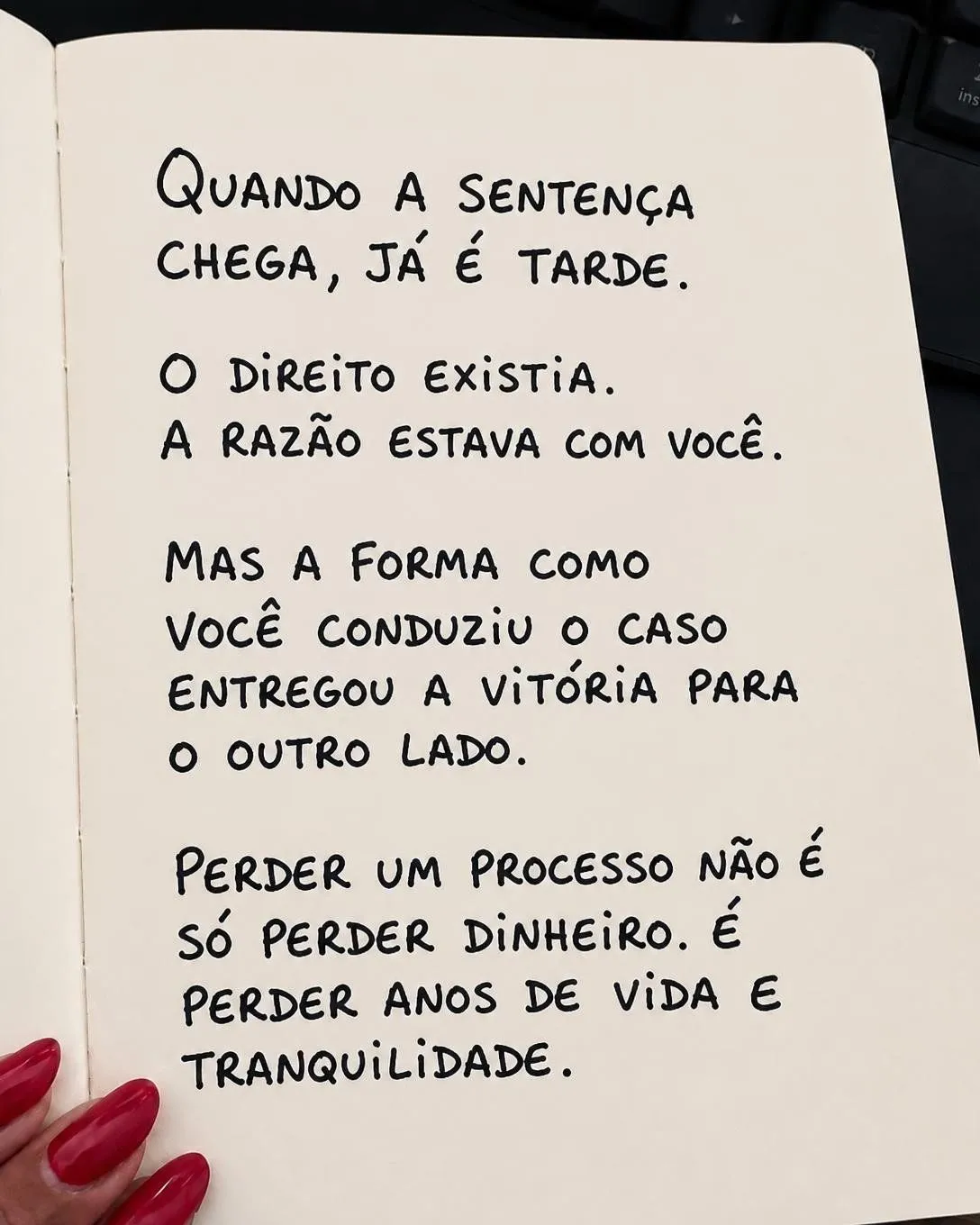 7 erros que fazem você perder na Justiça — slide 5 de 6