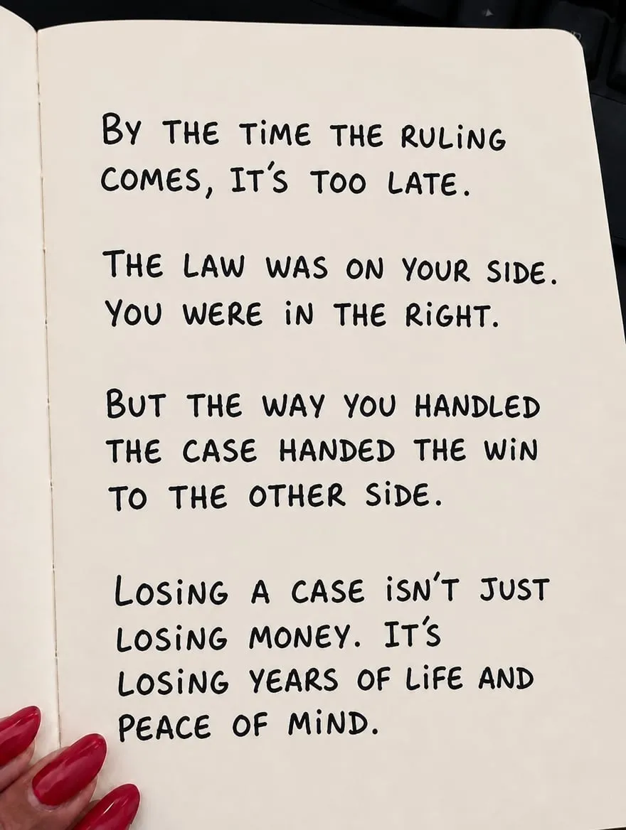 7 mistakes that lose your case in court — slide 5 of 6